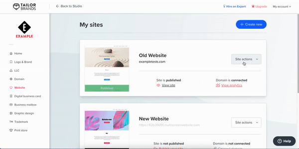 Publish_and_connect_Tailor_domain.gif